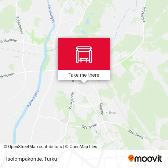 Isolompakontie map