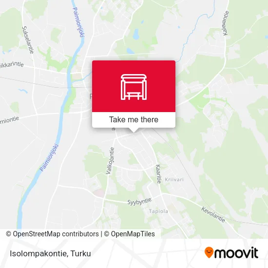 Isolompakontie map