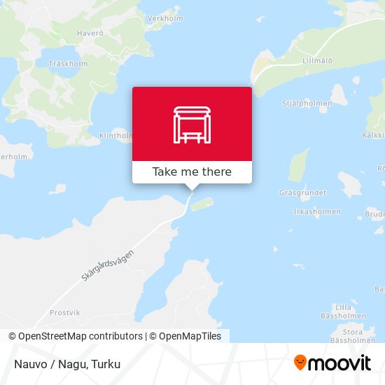 Nauvo / Nagu map