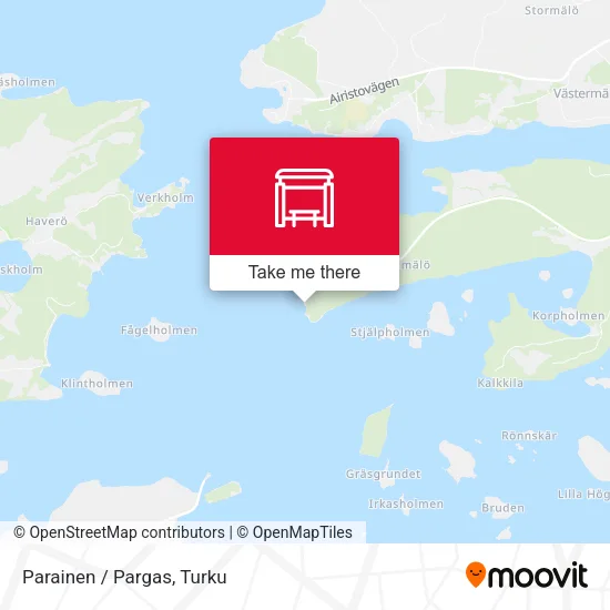 Parainen / Pargas map