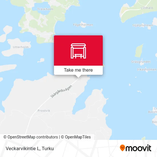 Veckarvikintie L map