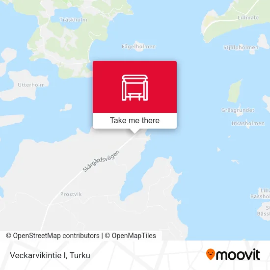Veckarvikintie I map
