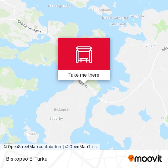 Biskopsö E map