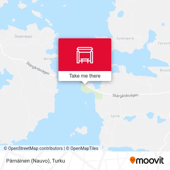 Pärnäinen (Nauvo) map