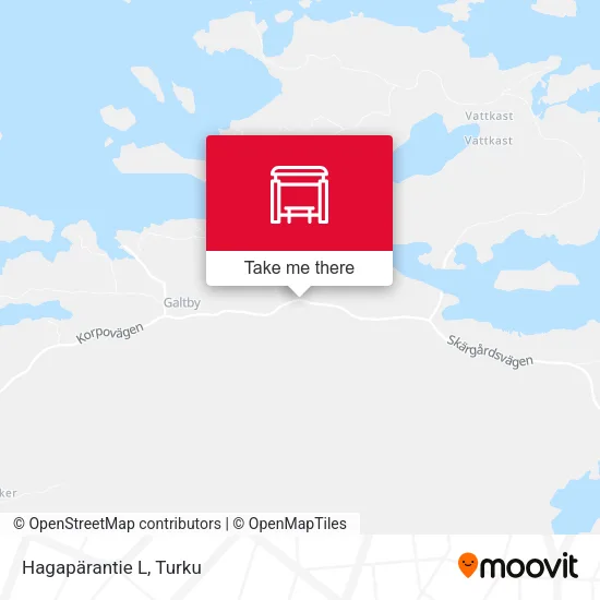 Hagapärantie L map