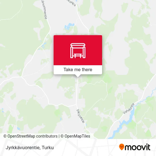 Jyrkkävuorentie map