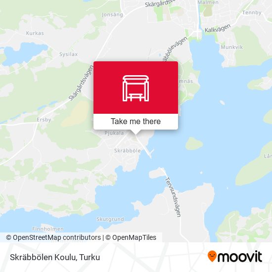 Skräbbölen Koulu map