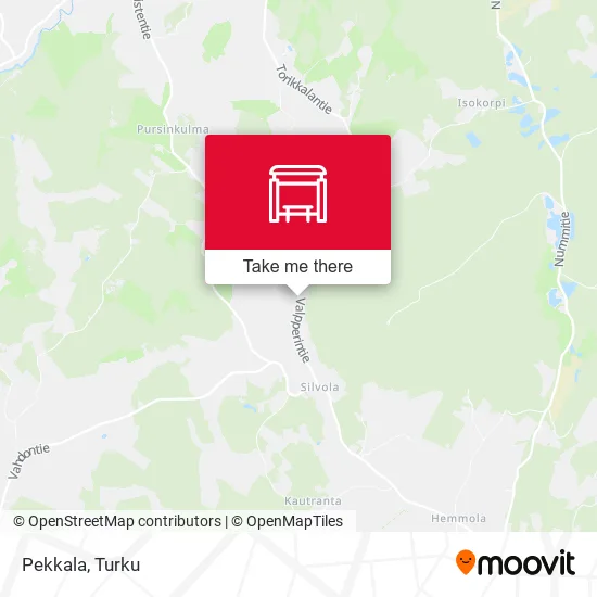 Pekkala map