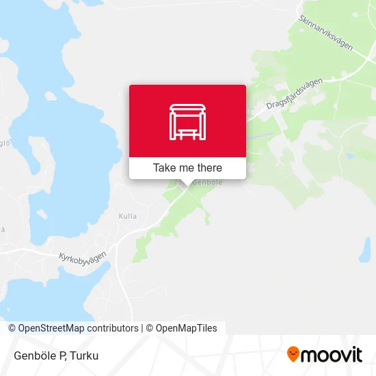 Genböle N map