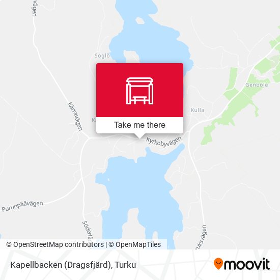 Kapellbacken (Dragsfjärd) map