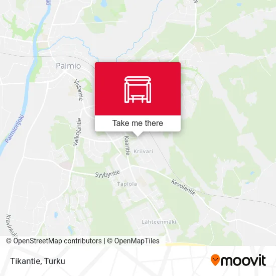 Tikantie map