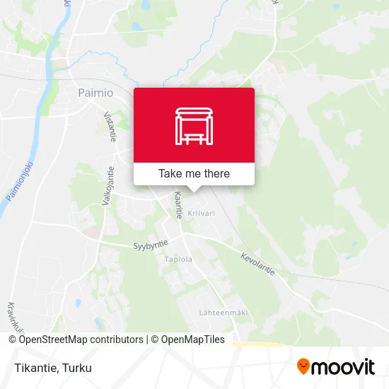 Tikantie map