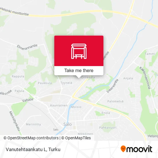 Vanutehtaankatu L map