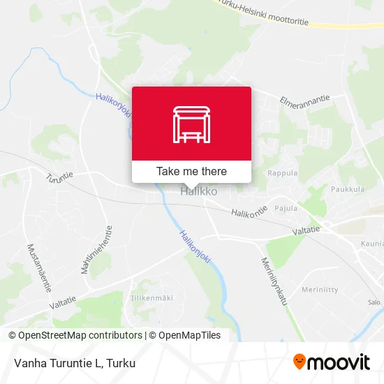 Vanha Turuntie L map