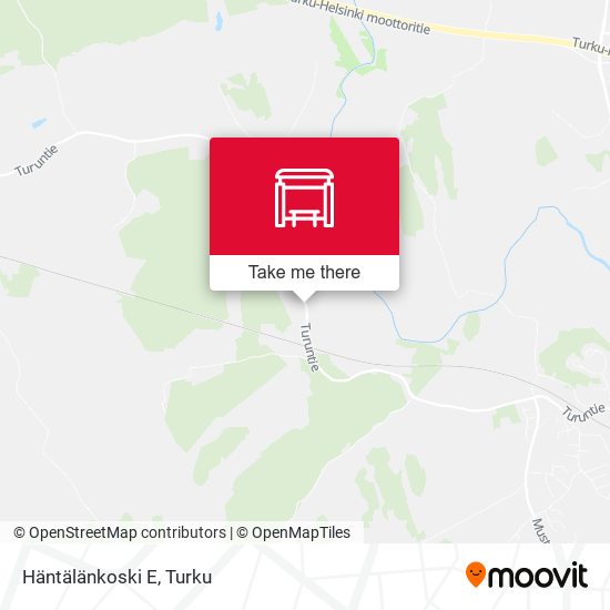 Häntälänkoski E map