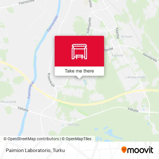 Paimion Laboratorio map