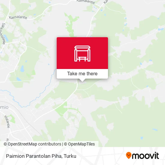 Paimion Parantolan Piha map