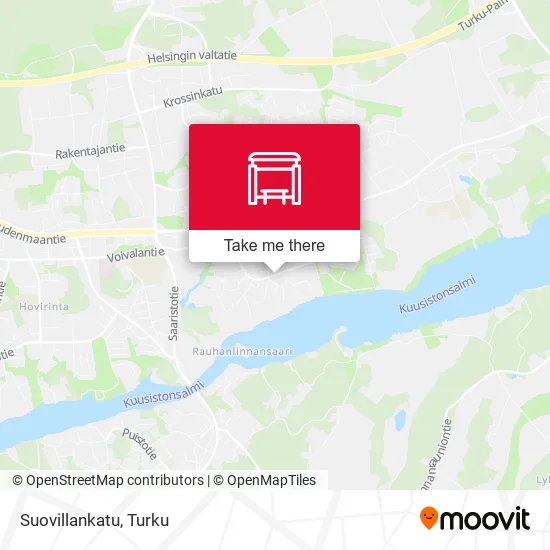 Suovillankatu map