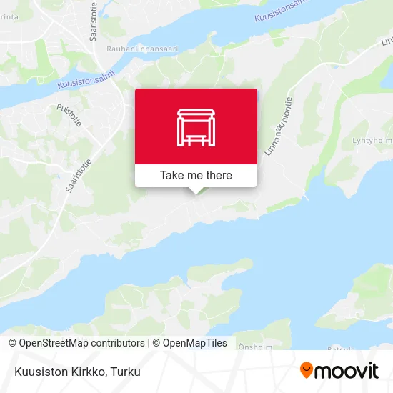 Kuusiston Kirkko map