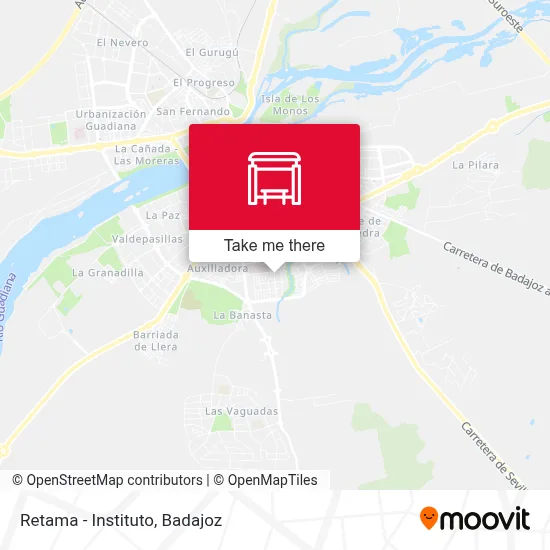 Retama - Instituto map