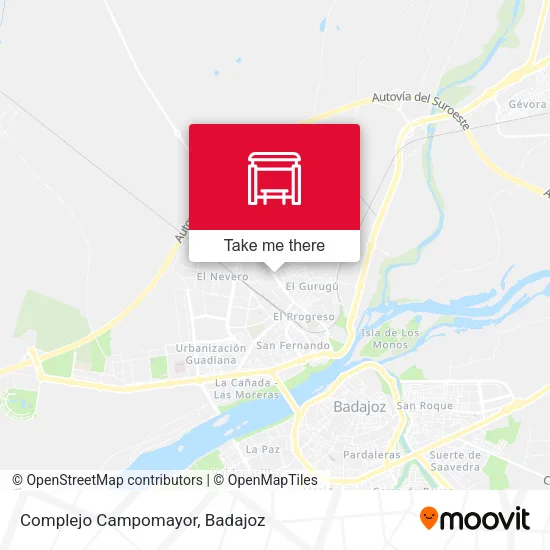 Complejo Campomayor map