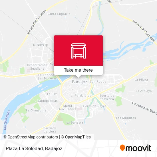 Plaza La Soledad map
