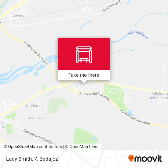 Lady Smith, 7 map