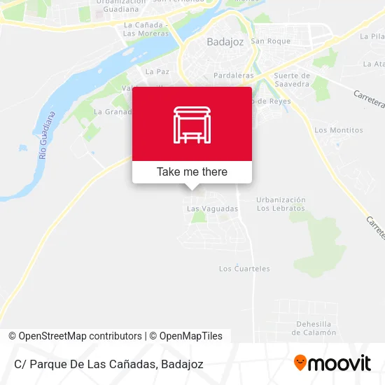 mapa C/ Parque De Las Cañadas