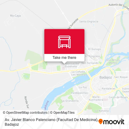 Av. Javier Blanco Palenciano (Facultad De Medicina) map