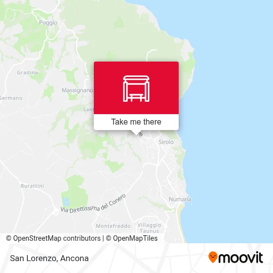 San Lorenzo map