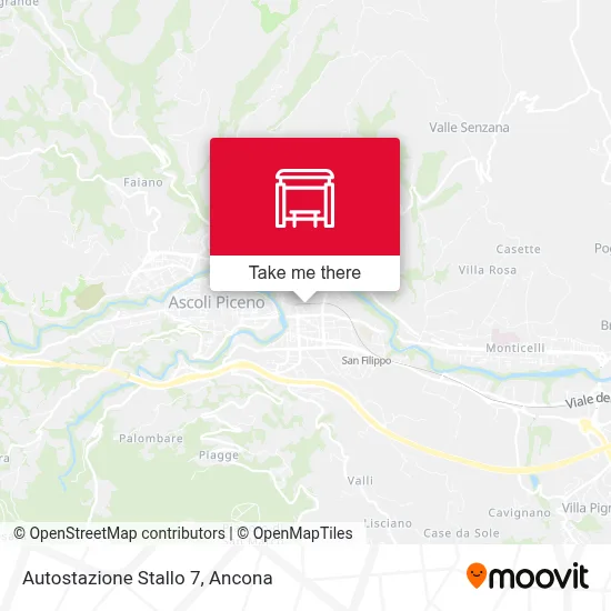Autostazione Stallo  7 map