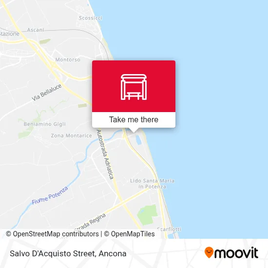 Salvo D'Acquisto Street map