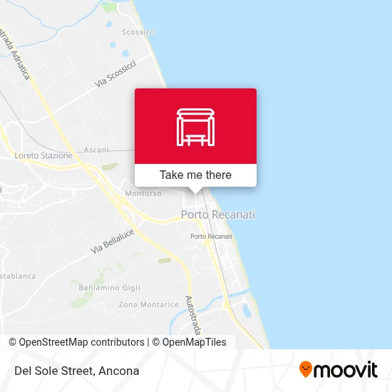Del Sole Street map