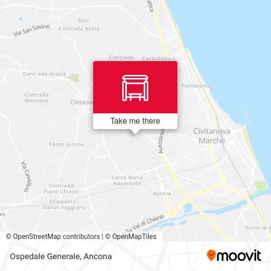 General Hospital map