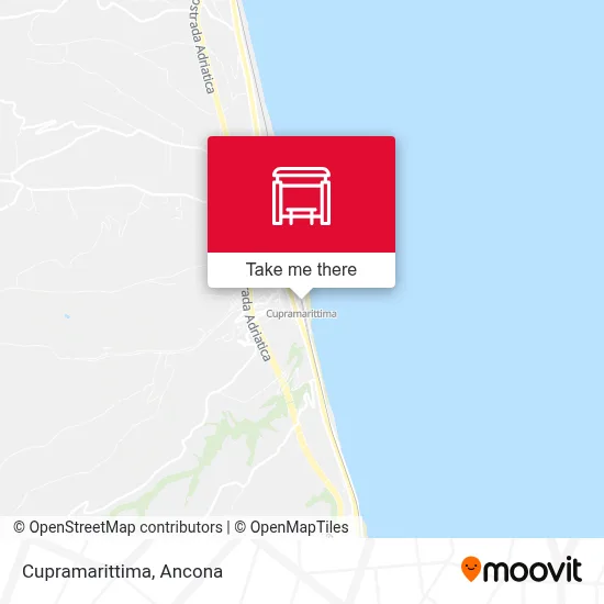 Cupramarittima map