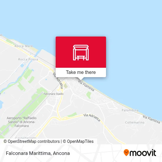 Falconara Marittima map