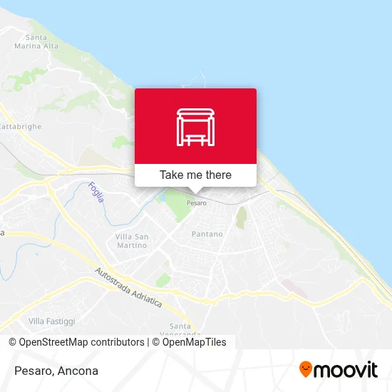 Pesaro map