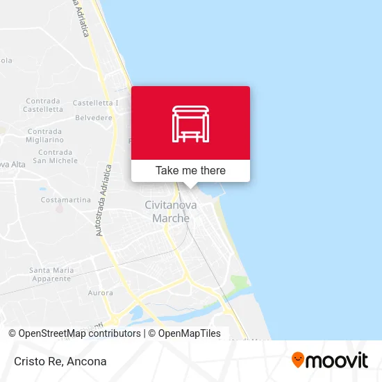 Cristo Re map