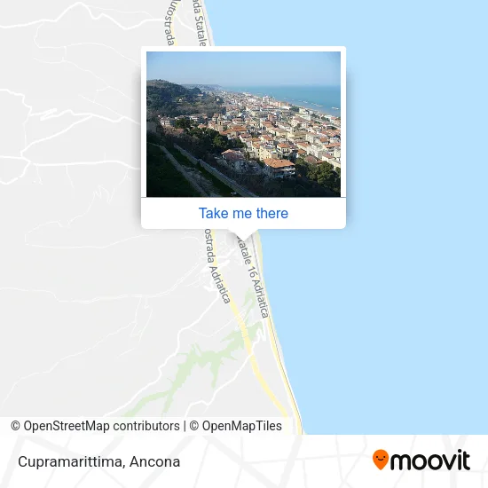 Cupramarittima map