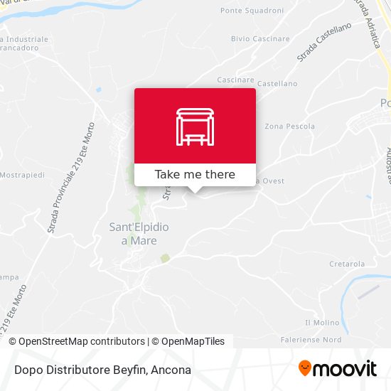 Dopo Distributore Beyfin map