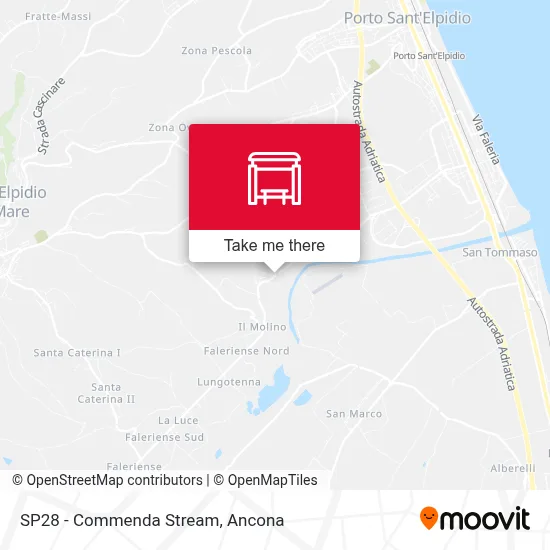 SP28 - Commenda Stream map