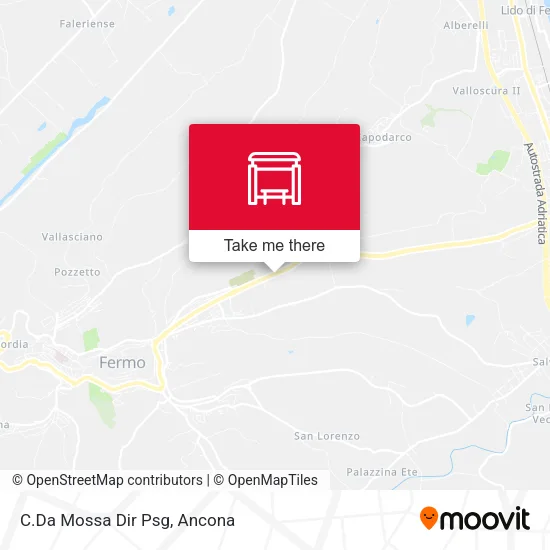 C.Da Mossa Dir Psg map