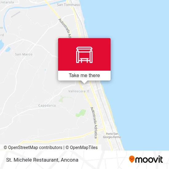 St. Michele Restaurant map