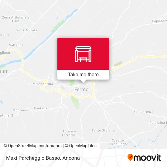 Maxi Parcheggio Basso map