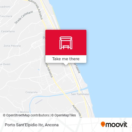 Porto Sant'Elpidio Itc map