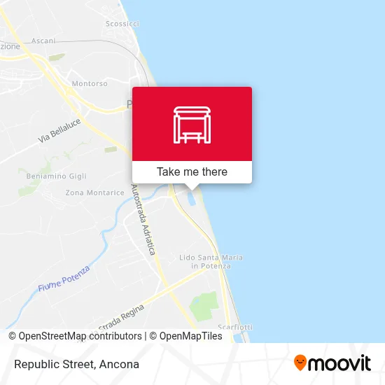 Republic Street map