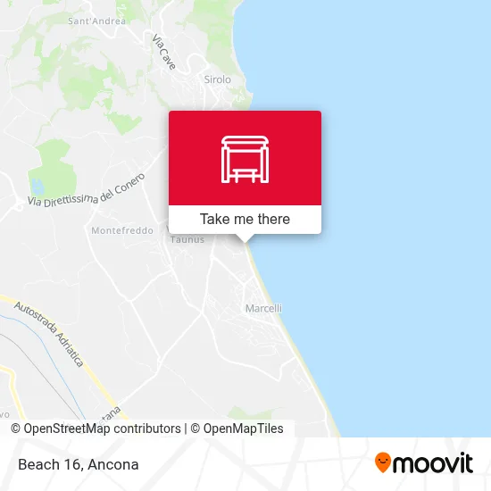 Beach 16 map