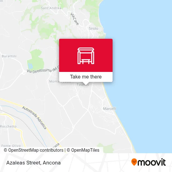 Azaleas Street map