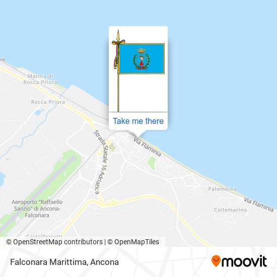 Falconara Marittima map