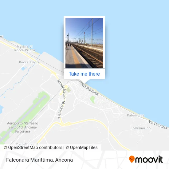 Falconara Marittima map